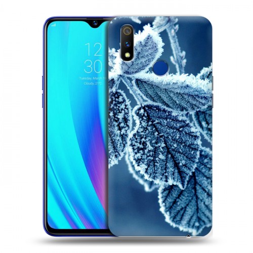 Дизайнерский пластиковый чехол для Realme 3 Pro Зима