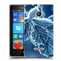 Дизайнерский пластиковый чехол для Microsoft Lumia 435 Зима