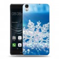Дизайнерский пластиковый чехол для Huawei Y6II Зима