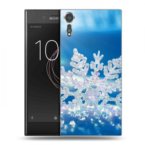 Дизайнерский пластиковый чехол для Sony Xperia XZs Зима