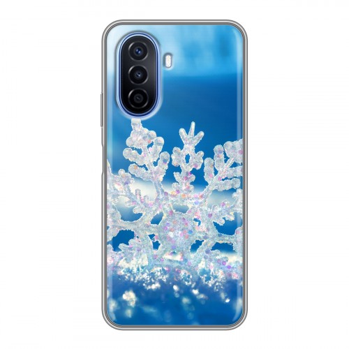 Дизайнерский пластиковый чехол для Huawei Nova Y70 Зима
