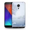 Дизайнерский пластиковый чехол для Meizu MX5 Зима