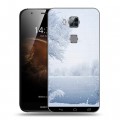 Дизайнерский пластиковый чехол для Huawei G8 Зима