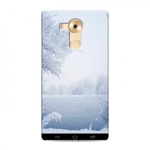 Дизайнерский пластиковый чехол для Huawei Mate 8 Зима
