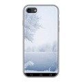 Дизайнерский силиконовый с усиленными углами чехол для Iphone 7 Зима