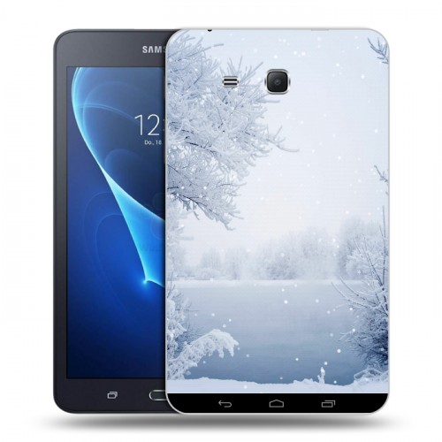 Дизайнерский силиконовый чехол для Samsung Galaxy Tab A 7 (2016) Зима