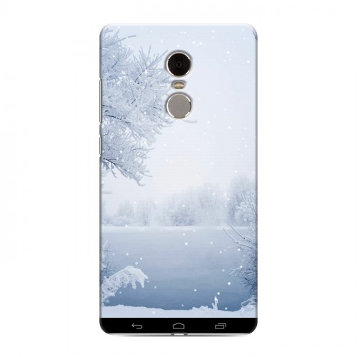Дизайнерский силиконовый чехол для Xiaomi RedMi Note 4 Зима