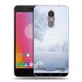 Дизайнерский пластиковый чехол для Lenovo K6 Зима