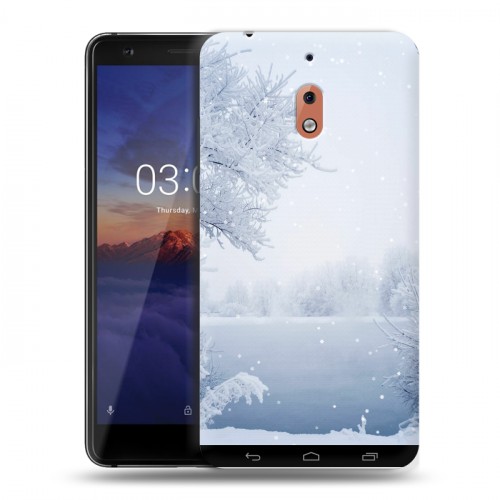 Дизайнерский силиконовый чехол для Nokia 2.1 Зима