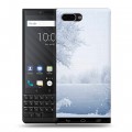 Дизайнерский пластиковый чехол для BlackBerry KEY2 Зима