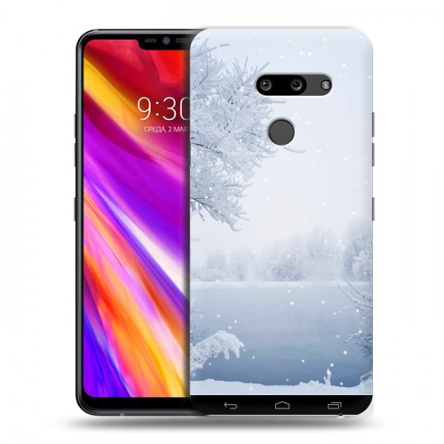 Дизайнерский пластиковый чехол для LG G8 ThinQ Зима