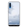 Дизайнерский силиконовый чехол для Samsung Galaxy A50 Зима