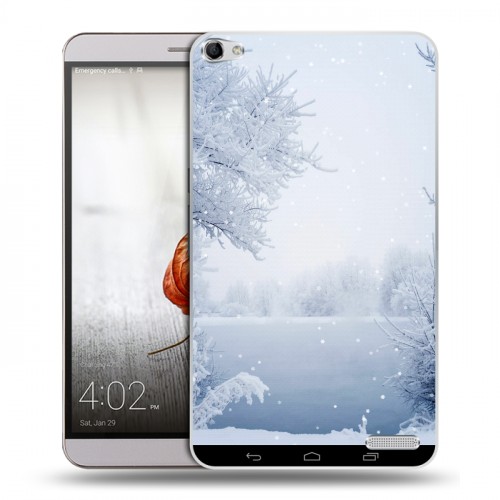 Дизайнерский пластиковый чехол для Huawei MediaPad X2 Зима