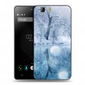 Дизайнерский силиконовый чехол для Doogee X5 Зима