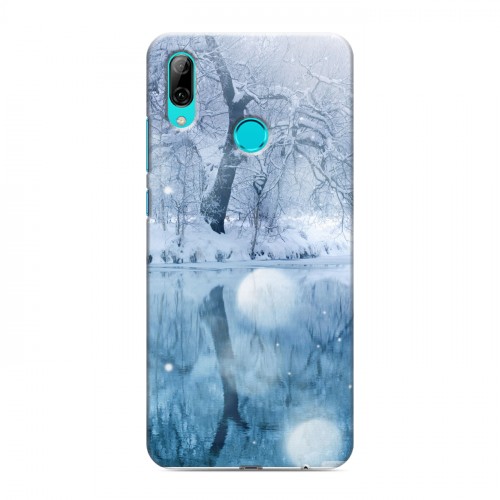 Дизайнерский пластиковый чехол для Huawei P Smart (2019) Зима