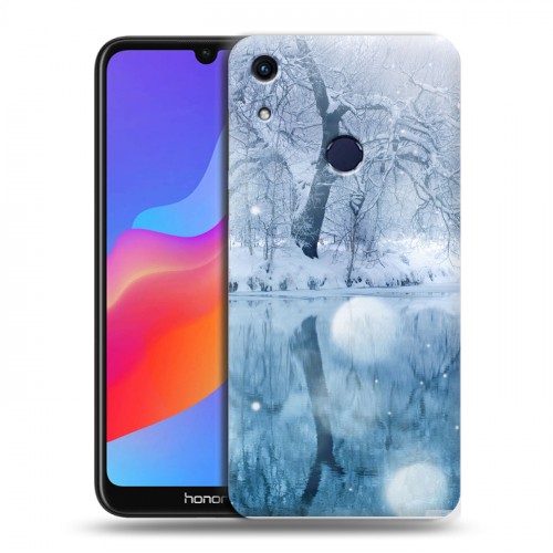 Дизайнерский пластиковый чехол для Huawei Honor 8A Зима
