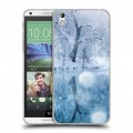 Дизайнерский пластиковый чехол для HTC Desire 816 Зима