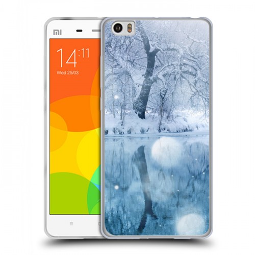 Дизайнерский пластиковый чехол для Xiaomi Mi Note Зима