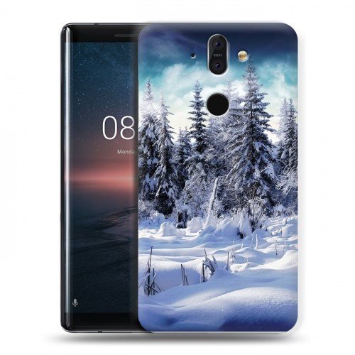 Дизайнерский силиконовый чехол для Nokia 8 Sirocco Зима