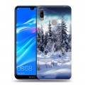 Дизайнерский пластиковый чехол для Huawei Y6 (2019) Зима