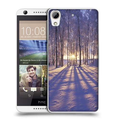 Дизайнерский силиконовый чехол для HTC Desire 626 Зима