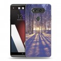 Дизайнерский пластиковый чехол для LG V20 Зима