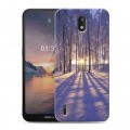 Дизайнерский силиконовый чехол для Nokia 1.3 Зима