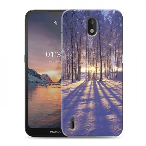 Дизайнерский силиконовый чехол для Nokia 1.3 Зима