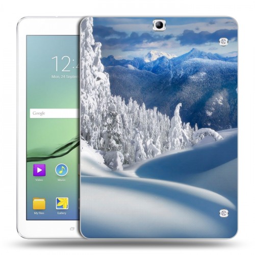Дизайнерский силиконовый чехол для Samsung Galaxy Tab S2 9.7 Зима