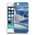 Дизайнерский пластиковый чехол для Iphone 5s Зима