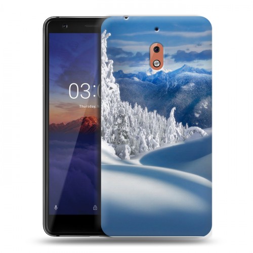 Дизайнерский силиконовый чехол для Nokia 2.1 Зима