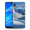 Дизайнерский пластиковый чехол для Huawei Y6 (2019) Зима