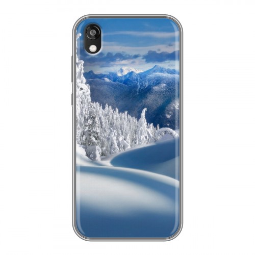 Дизайнерский силиконовый чехол для Huawei Honor 8s Зима