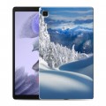 Дизайнерский силиконовый чехол для Samsung Galaxy Tab A7 lite Зима