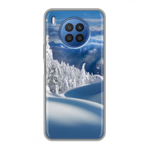 Дизайнерский силиконовый чехол для Huawei Nova 8i Зима