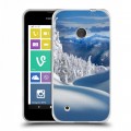 Дизайнерский пластиковый чехол для Nokia Lumia 530 Зима