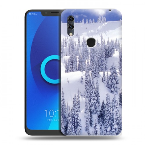 Дизайнерский силиконовый чехол для Alcatel 5V Зима