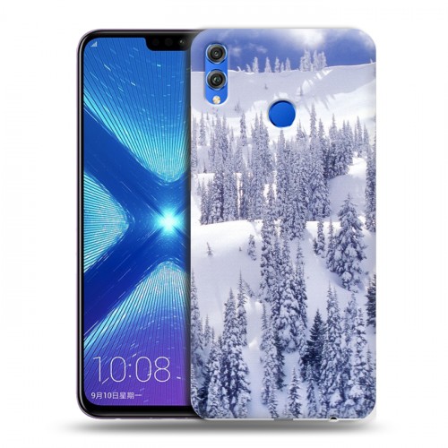 Дизайнерский силиконовый чехол для Huawei Honor 8X Зима