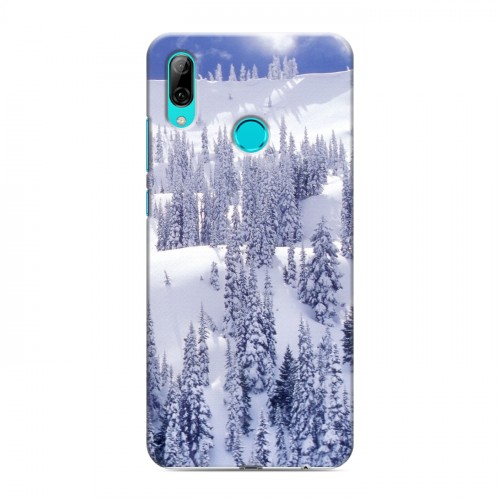 Дизайнерский пластиковый чехол для Huawei P Smart (2019) Зима