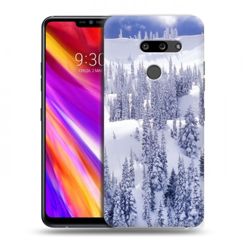 Дизайнерский пластиковый чехол для LG G8 ThinQ Зима