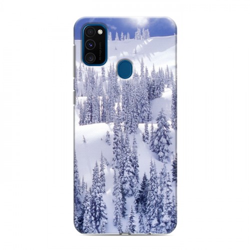 Дизайнерский силиконовый чехол для Samsung Galaxy M30s Зима