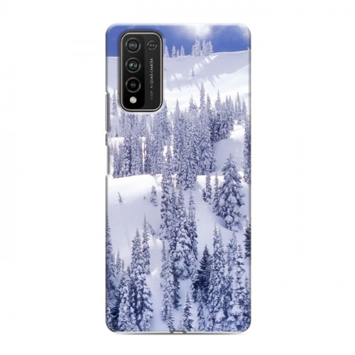 Дизайнерский пластиковый чехол для Huawei Honor 10X Lite Зима
