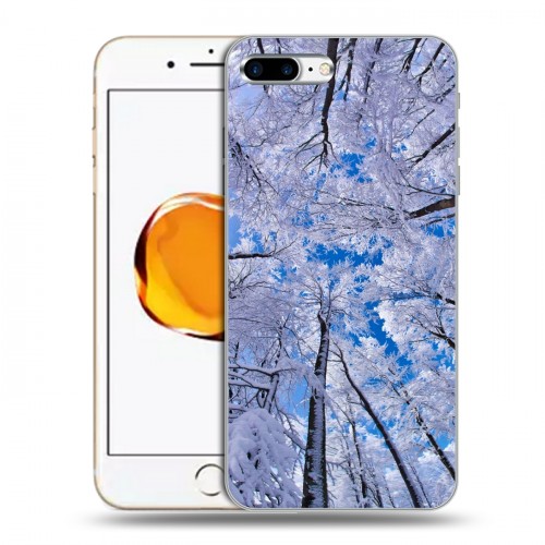 Дизайнерский силиконовый чехол для Iphone 7 Plus / 8 Plus Зима