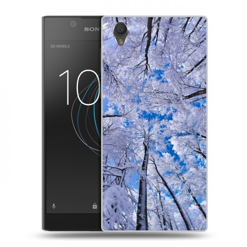 Дизайнерский пластиковый чехол для Sony Xperia L1 Зима