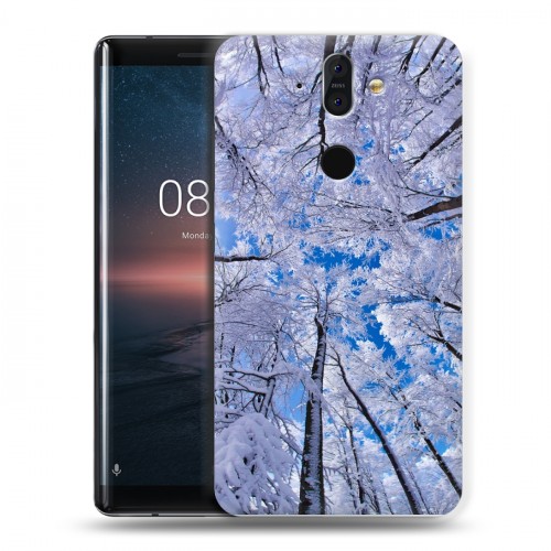 Дизайнерский пластиковый чехол для Nokia 8 Sirocco Зима