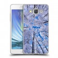 Дизайнерский пластиковый чехол для Samsung Galaxy A5 Зима