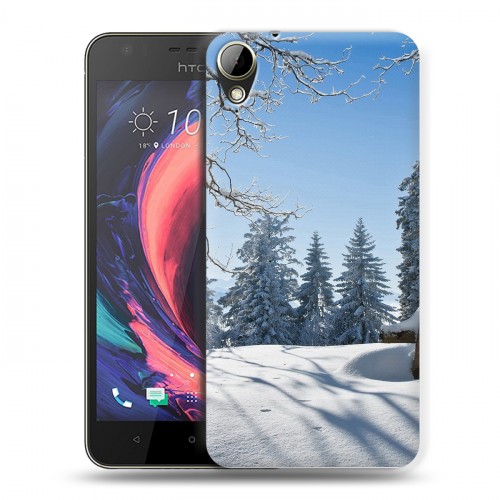 Дизайнерский пластиковый чехол для HTC Desire 10 Lifestyle Зима