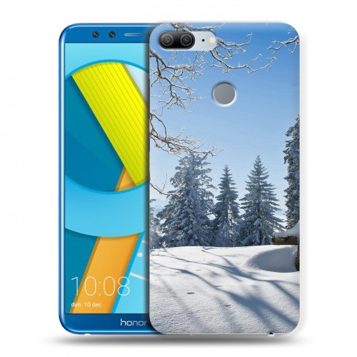 Дизайнерский пластиковый чехол для Huawei Honor 9 Lite Зима