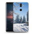 Дизайнерский силиконовый чехол для Nokia 8 Sirocco Зима