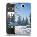 Дизайнерский силиконовый чехол для HTC Desire 310 Зима
